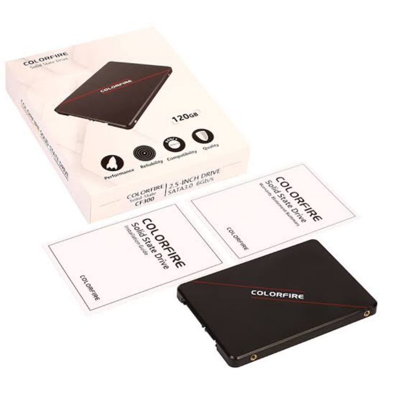 SSD Colorfire Sata3 120GB FREE OS Windows 10 Pro Original