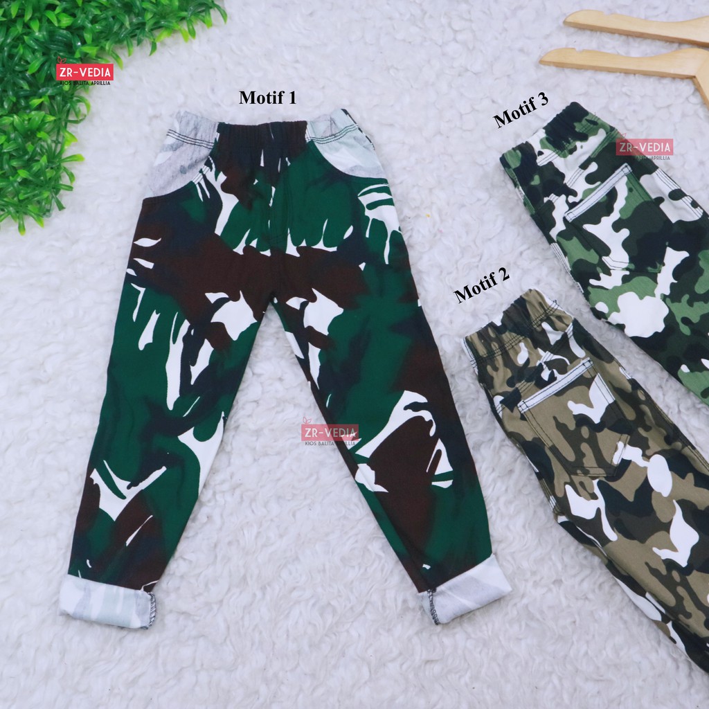 ABRI Kantong Jeans Jegging Anak Size 1-2 Tahun / Laki Perempuan Celana Panjang Army Anak Legging