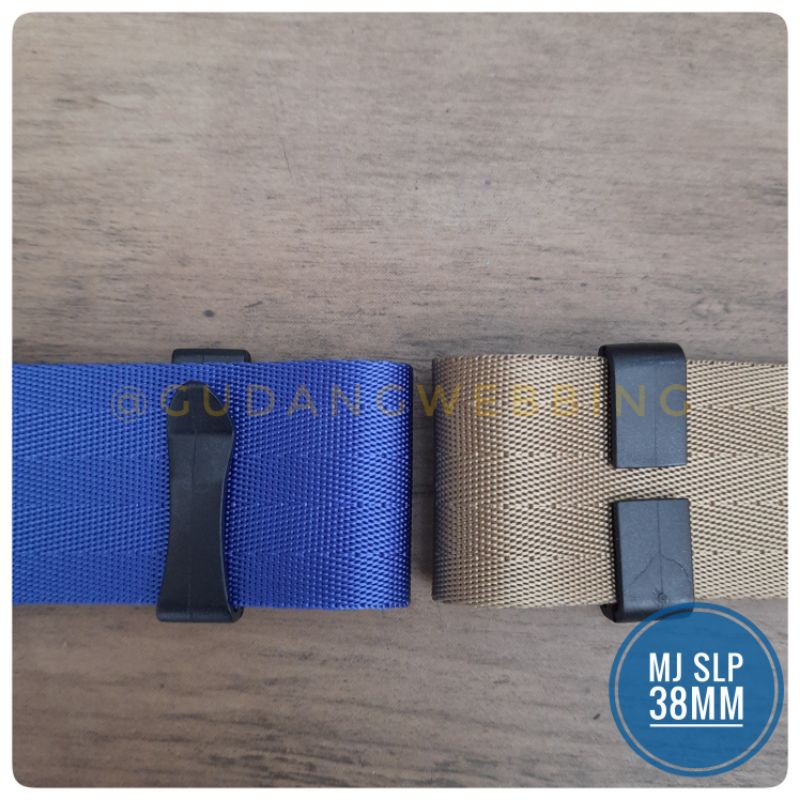 Selipan / sisipan tali webbing / MJ SLP 38mm