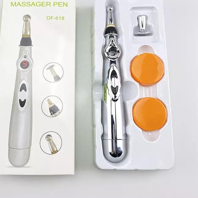 Diskon✔️DF-618 Akupuntur pen terapi massager pen Electronic Acupuncture Pen Electric pijat|RA3