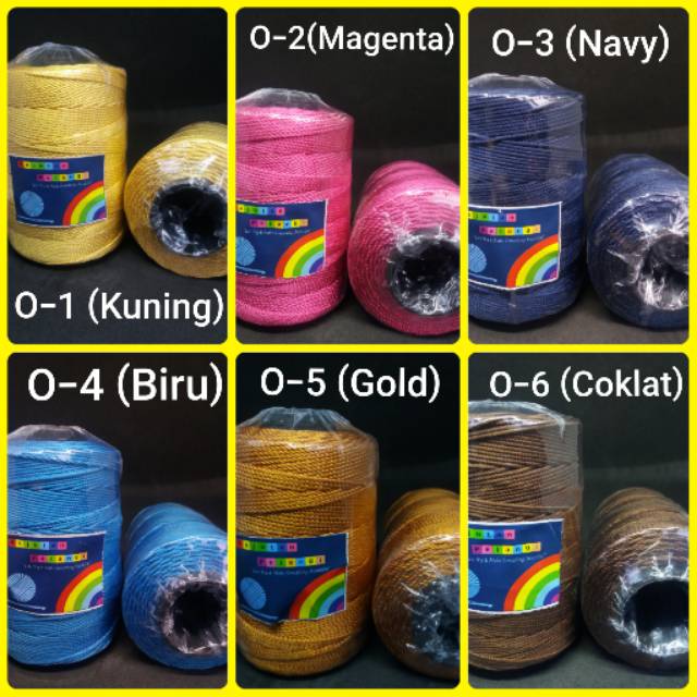 Benang RAJUT Nilon Kilap D27