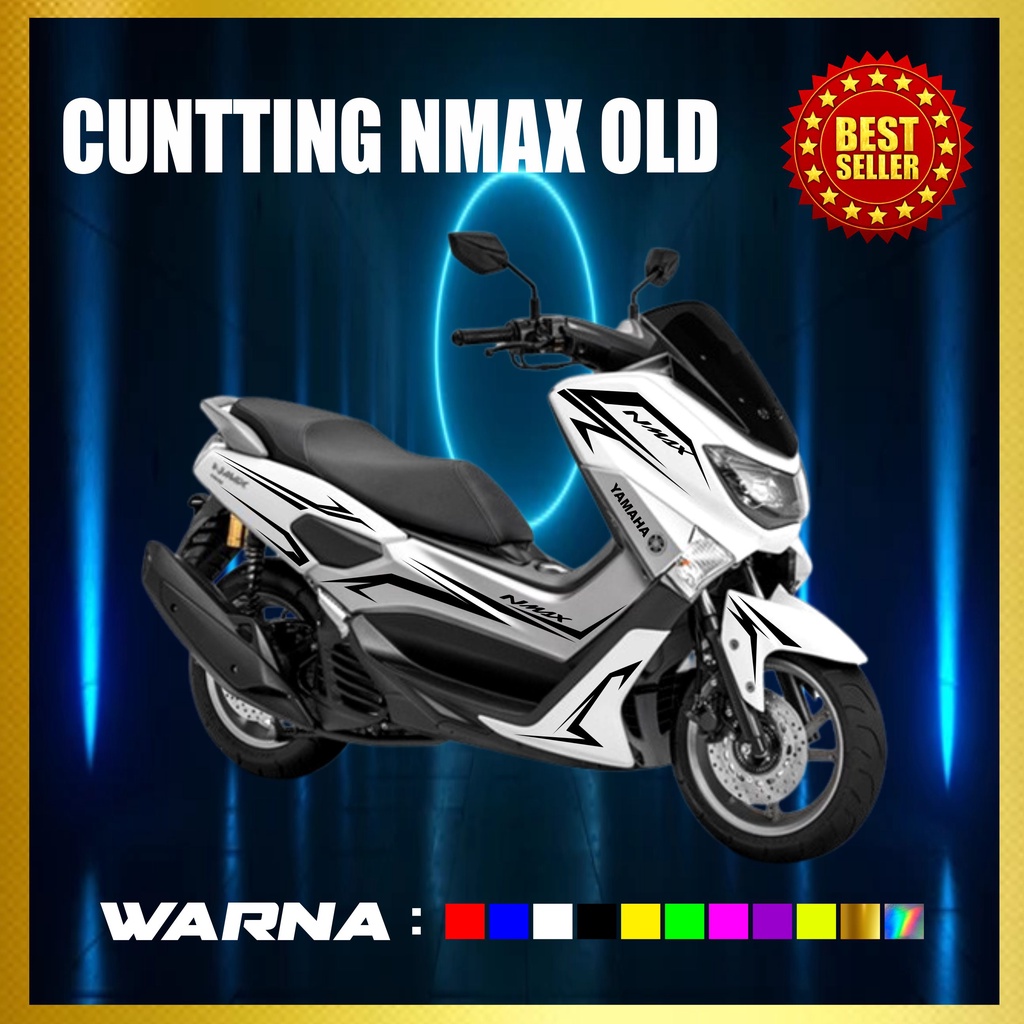 STICKER RACING NMAX OLD CUTTING STICKER KEREN NMAX LAMA