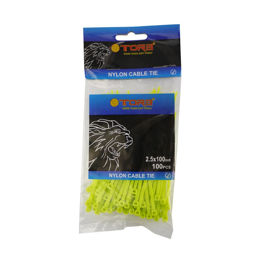 

Kabel / Tali Tis Nylon Hijau 2.5 x 100mm TR-KT2.5X100G