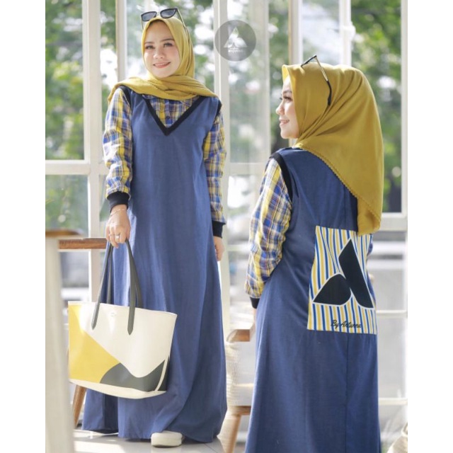 Set Gamis Maxi Anisa by ANTUNNA Original