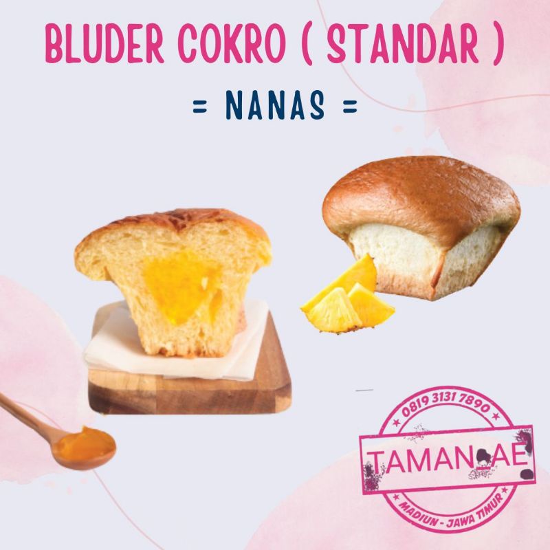 16 Varian Rasa STANDAR Roti Bluder Cokro Madiun-Nanas