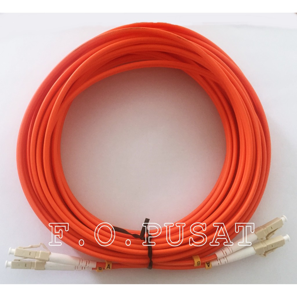 Patchcord OM2 LC-LC Duplex MultiMode OM2 Kabel 50/125  [10Meter]