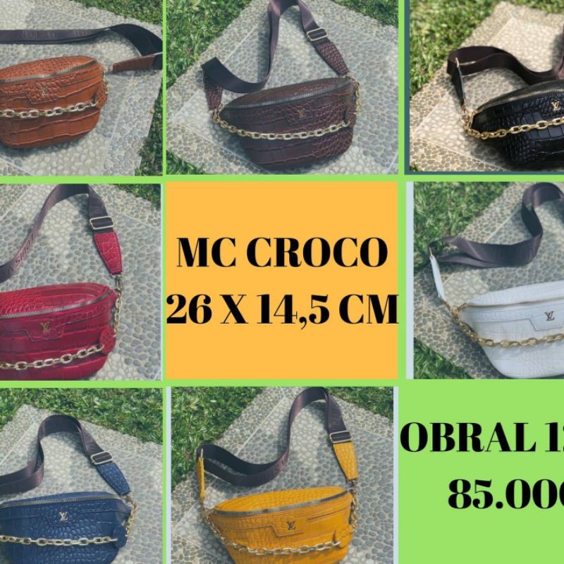 WAISTBAG LV CROCO