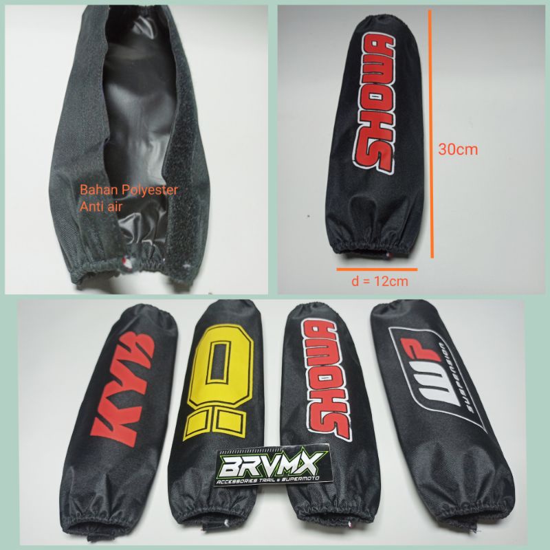 COVER SARUNG MONOSHOCK KLX CRF DTRACKER , PELINDUNG SHOCK SOK BELAKANG KLX CRF DTRACKER KYB OHLINS W