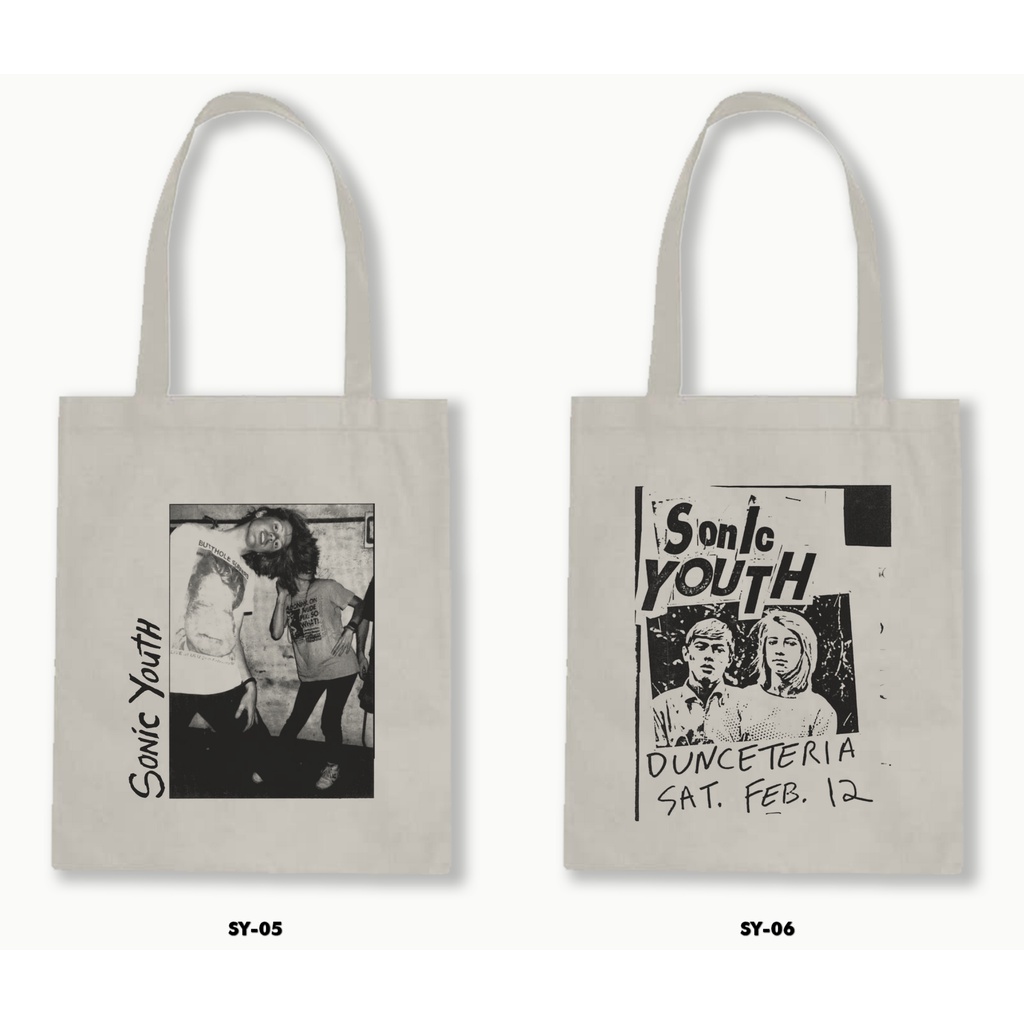 TOTE BAG RESLETING - SONIC YOUTH