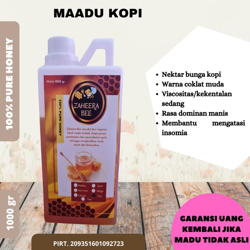 

MADU MURNI ASLI - MADU KOPI 1 kg - UJI LAB