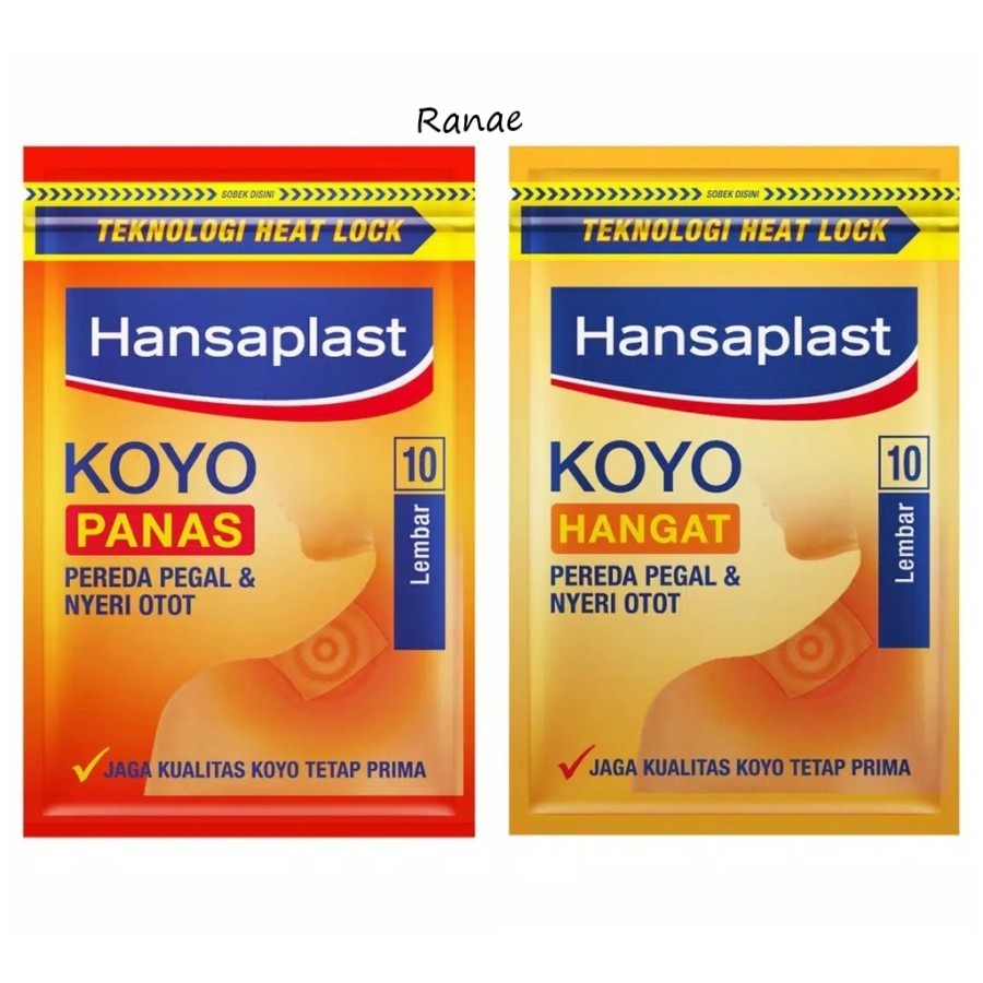 Hansaplast Koyo Panas &amp; Hangat isi 10