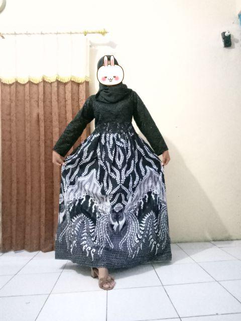 Tasyananu_batik Couple Maxi Brokat Latifa