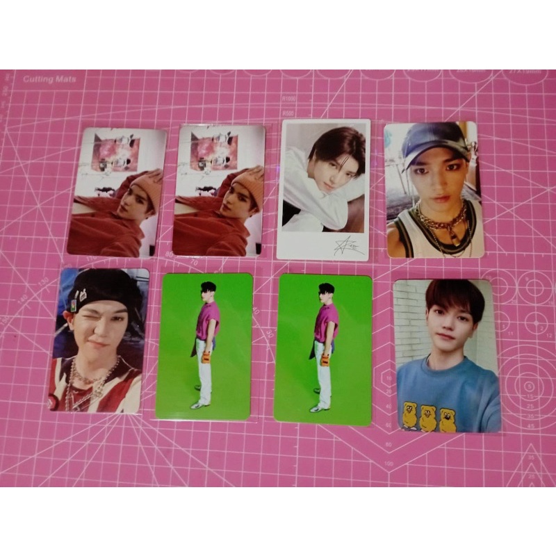 Official photocard taeyong nct 127 empathy dream natrep nature republic fire truck universe eartquak
