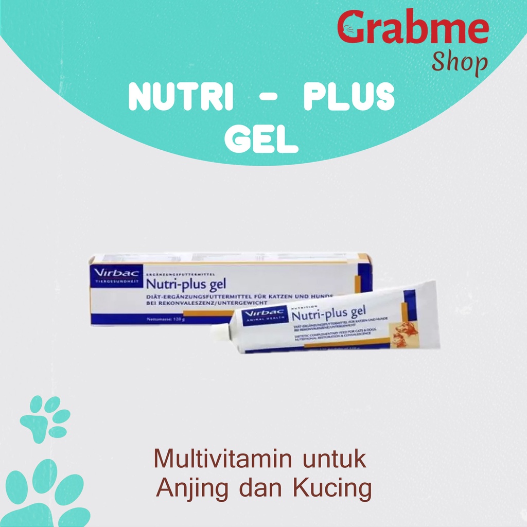 Multivitamin untuk Kucing dan Anjing NUTRI PLUS GEL Termurah