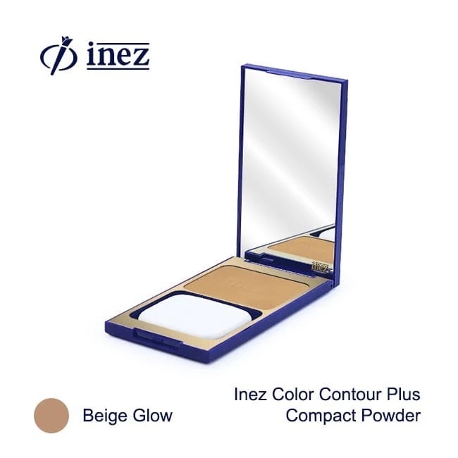 INEZ color contour plus CCP compact powder bedak padat full case 12 gr