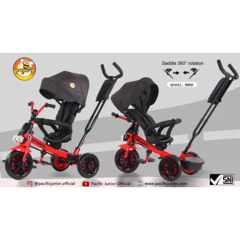 SEPEDA ANAK RODA TIGA PASIFIC 9950 / PC 9950