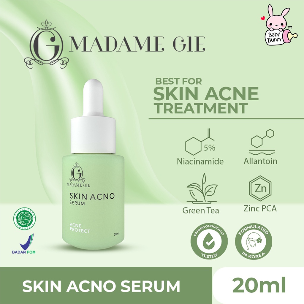 ❤ BELIA ❤ MADAME GIE Skincare ✔️BPOM Clarify Facial Foam Face Wash, Toner, Serum Skin Barrier Lightener Care