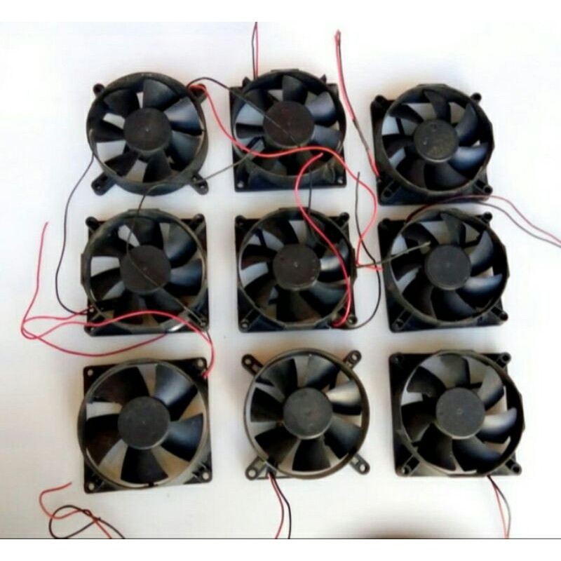 KIPAS DC 12V/FAN DC EX PSU  COMPUTER 8×8cm