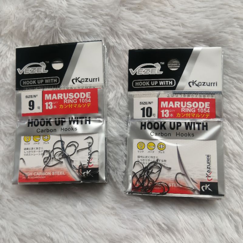 Kail Pancing Kazuri CARBON Berlubang