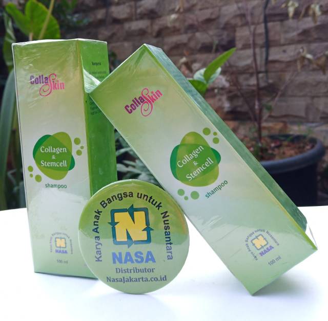 COD FREE ONGKIR COSHAM NASA COLLAGEN SHAMPO APEL YANG MAMPU MENUTRISI RAMBUT MENEBALKAN  BERKILAU DAN SEHAT