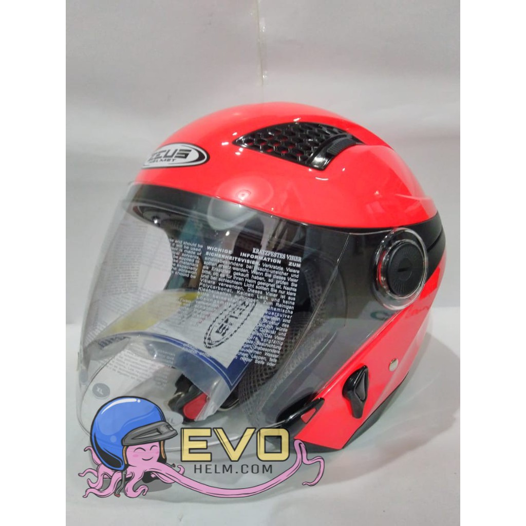 HELM ZEUS ZS - 610 SOLID ORANGE 1505 C