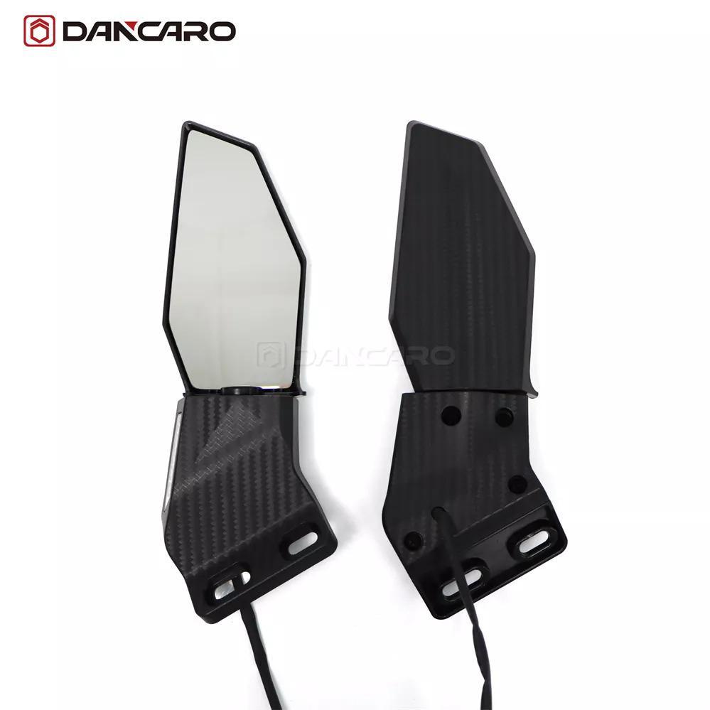 Rear Mirror LED Sein Winglet Fairing Cnc Japanese Ninja Cbr R25 Motor Universal R15 125 150 2500 GSX Nmax Xmax