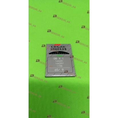 Jarum Jahit DB Organ Needles ori per satuan no 09, 11, 13, 14, 16, 18, 21