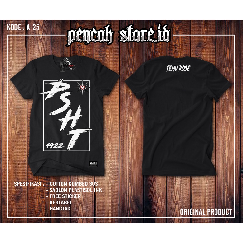 Kaos PSHT original free sticker kaos psht simoel kaos terbaru kaos terlaris kaos keren kaos berlabel