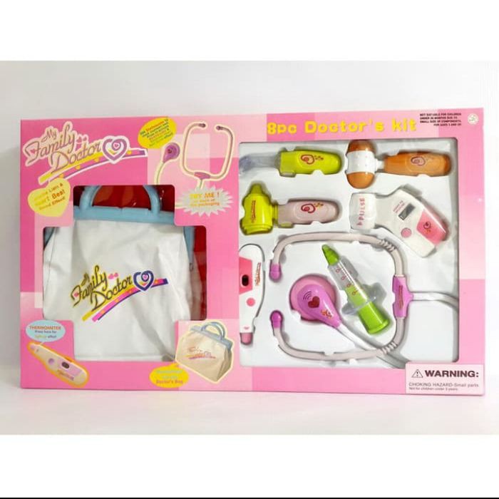 mainan dokter anak set ada lampu mainan edukasi anak balita