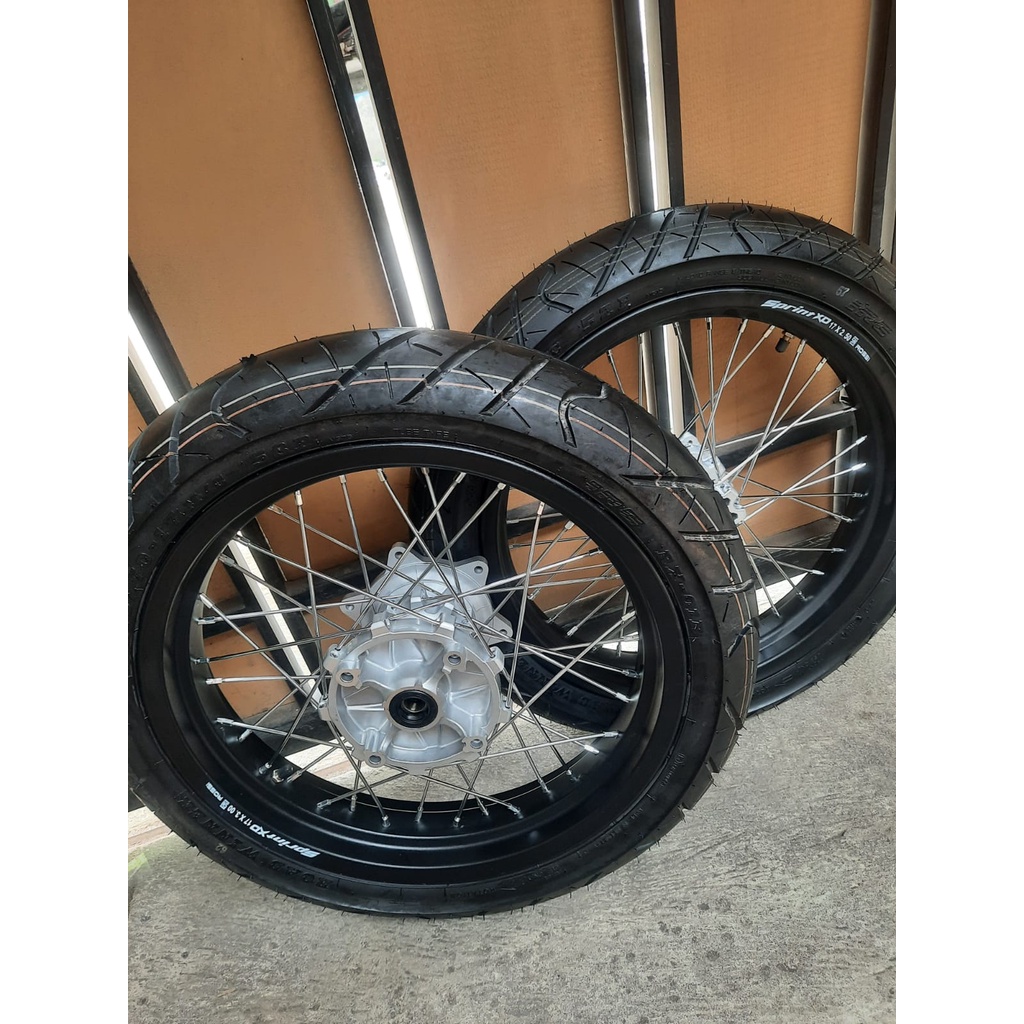 Ban CRF 150 Supermoto Roda CRF 150 L 250/300 Ban IRC Baru