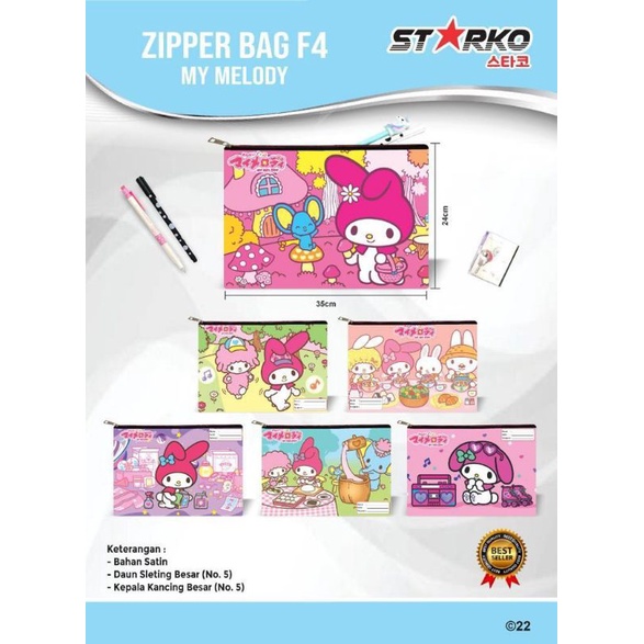 Map Resleting F4 atau B4 (1 pcs)