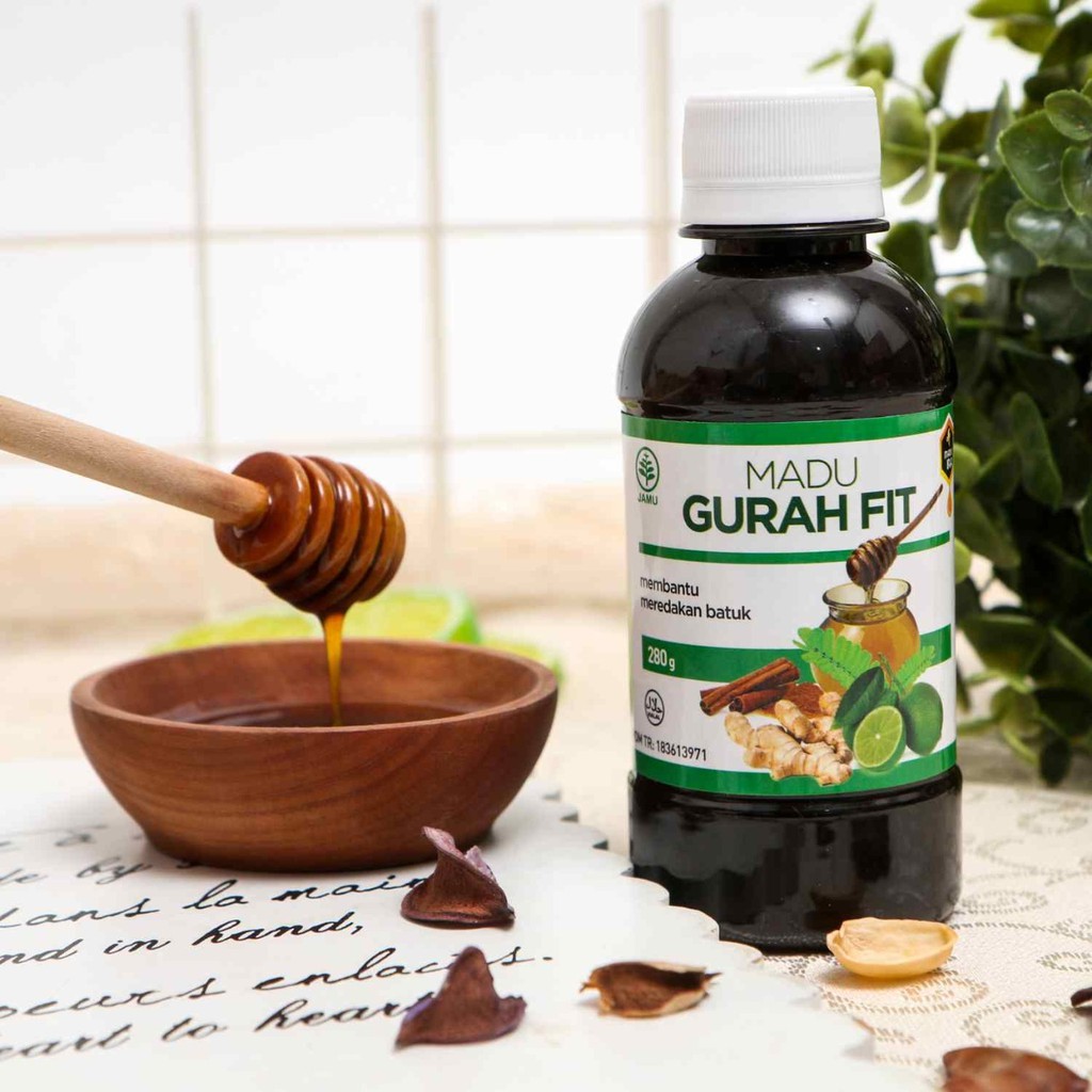 Madu Batuk Pilek Gurah Fit Original CV. Fira Herbalindo Isi 280 Gram