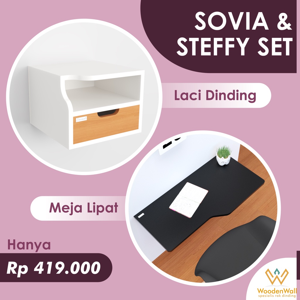 Laci Tempel Dinding Laci Gantung Hemat Ruang Laci Minimalis Laci Putih Laci Kayu Modern Bedside Tabl