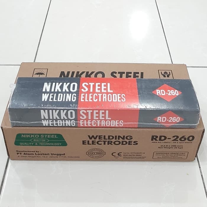 Kawat Las Nikko RD260 2.6mm (1kg) KAWAT LAS TERMURAH