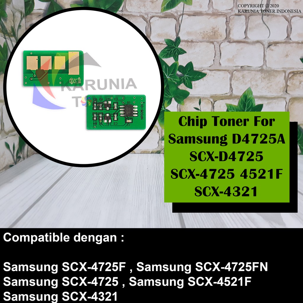 Chip Toner Cartridge For Printer Samsung SCX 4725 SCX4725F SCX4725FN SCXD4725A SCX4725 D4725A 4521F