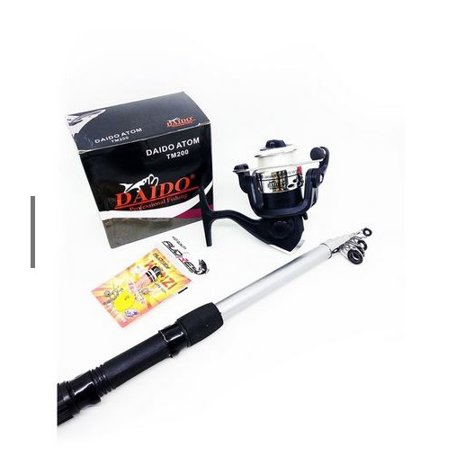 joran set pancingan full komplit tinggal pakai