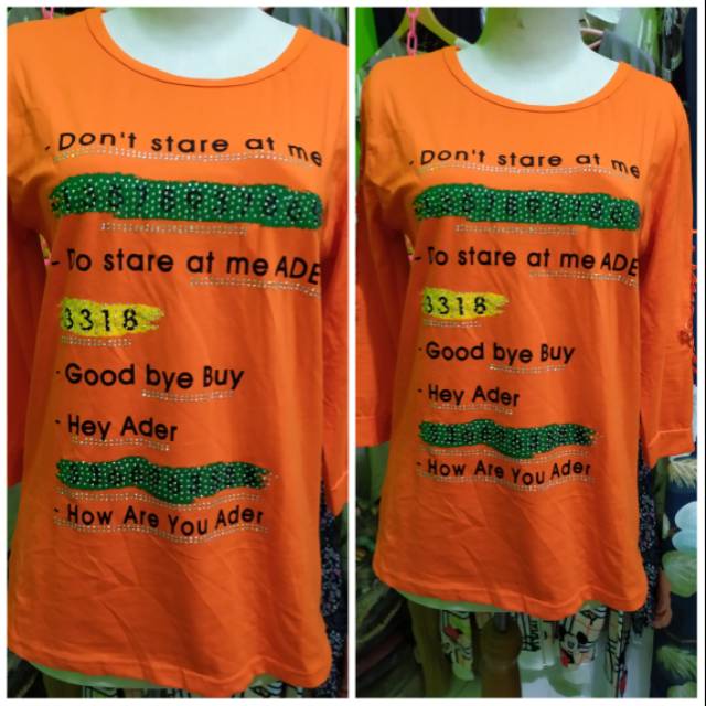 Kaos atasan Kuhan Blink