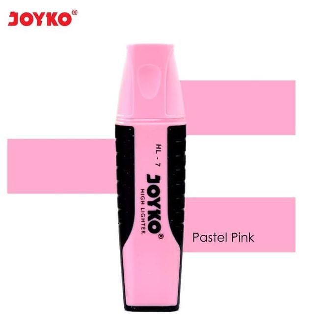 

Highlighter / Penanda Joyko HL-7 / Pastel Pink Color