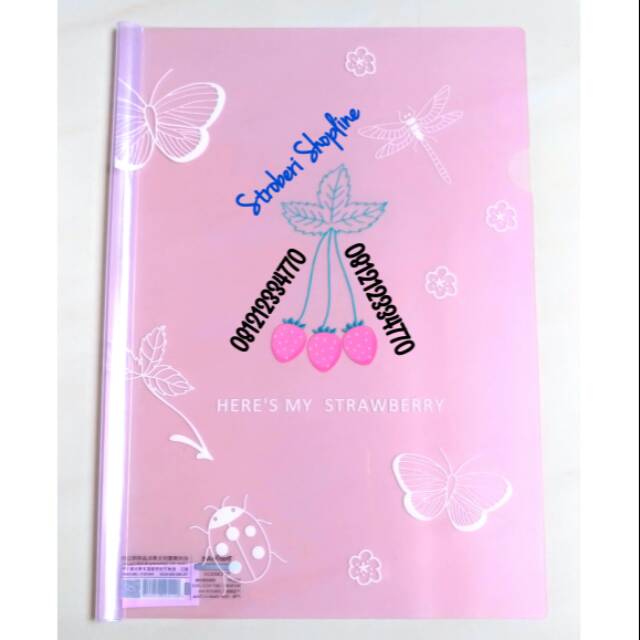 

File Folder A4 Strawberry (Uk. 31x22cm)