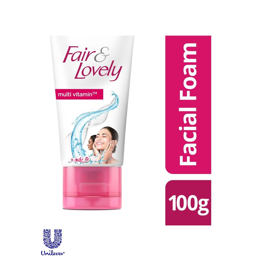 FAIR &amp; LOVELY FACIAL FOAM | VIT C 100G DAN 50G 100% ORIGINAL