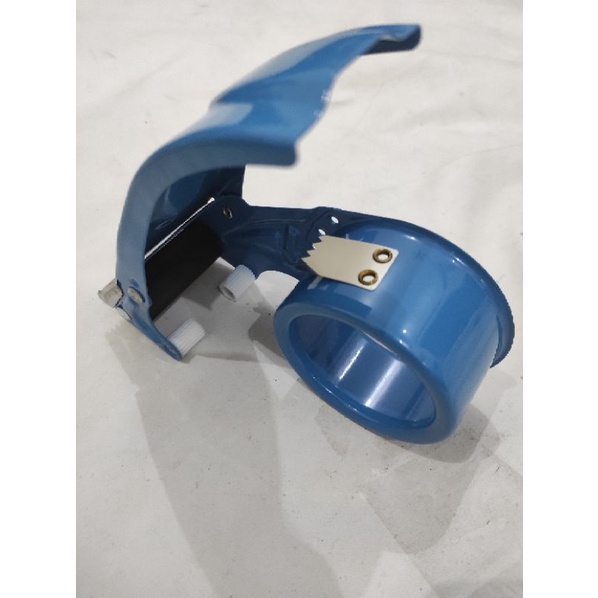 TAPE CUTTER KATER DISPENSER PEMOTONG LAKBAN ISOLASI BESI dramashop