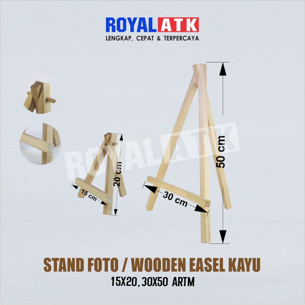 

Stand Foto / Woden Easel Kayu