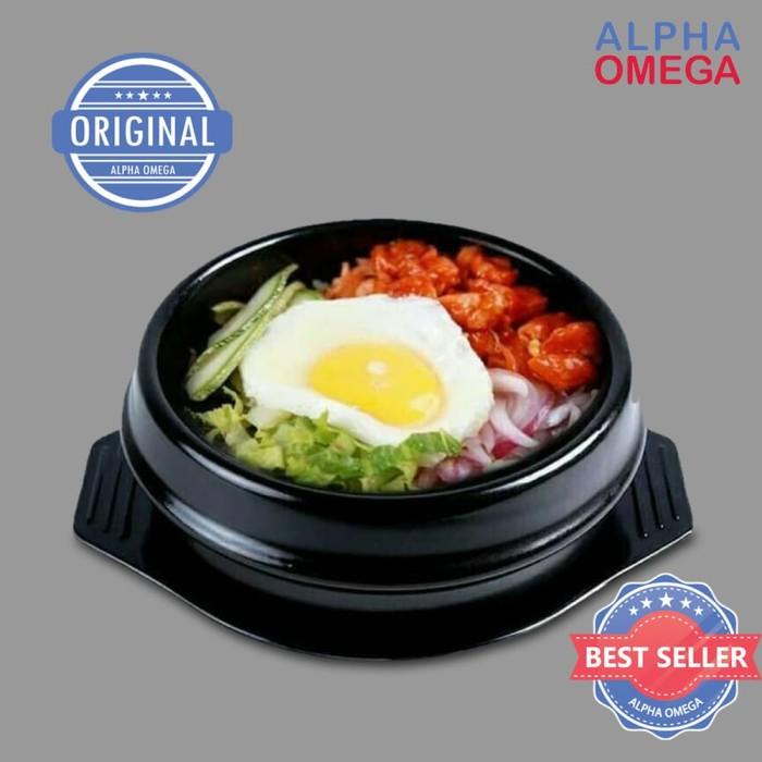 Mangkuk | Tukpegi Mangkok Keramik Korea Dolsot Bibimbap Soup Diameter 14 Cm