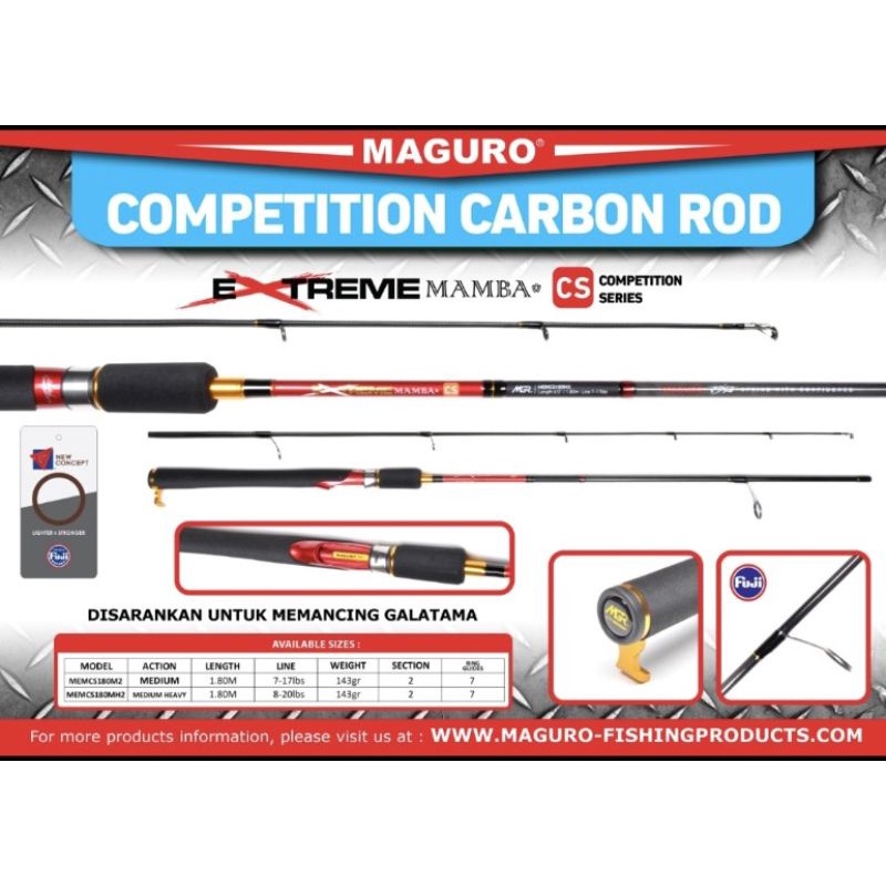 joran Maguro Extreme Mamba CS | Galatama | Full Fuji
