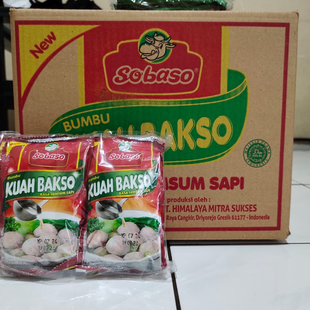 Bumbu Kuah Bakso Sumsum Sapi 65gr (1 Dus)