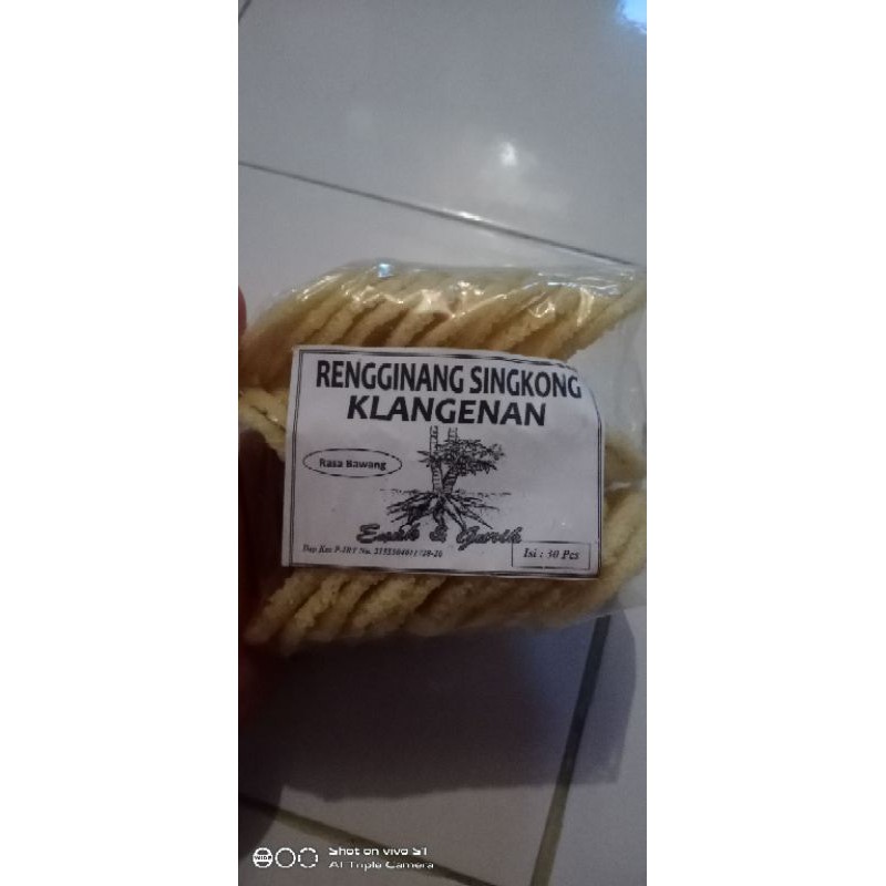 

Rengginang singkong klangenan