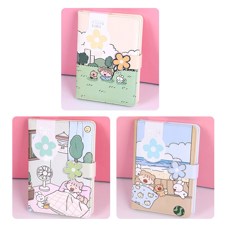 

Buku Diary Notebook Lucu Agenda Import Happy Time SL 8110