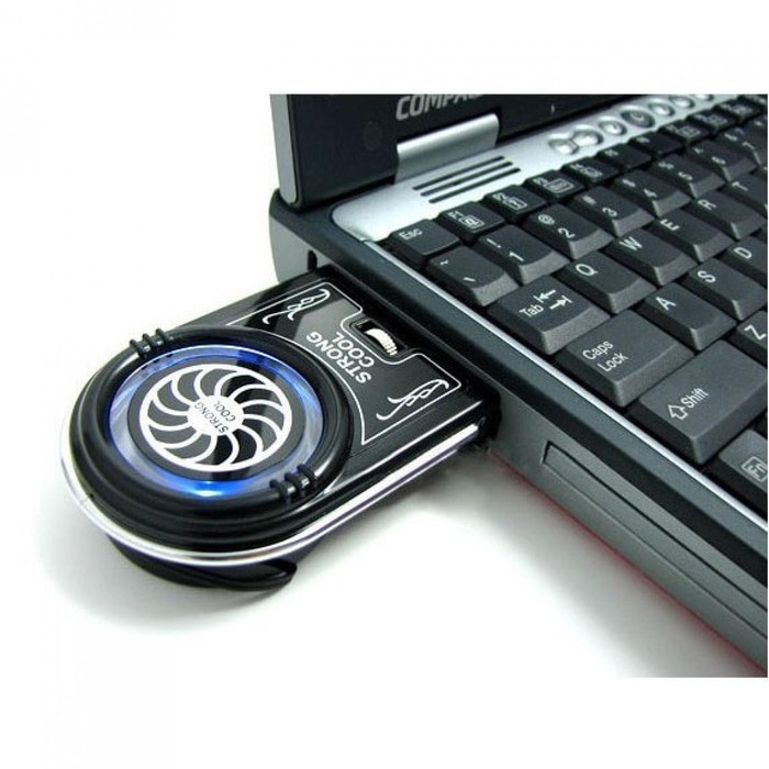Strong Cool Mini Vacuum Cooler Fan Penghisap panas Laptop Cooling Pad
