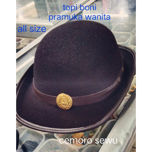 topi pramuka boni topi pramuka wanita bony kualitas terbaik