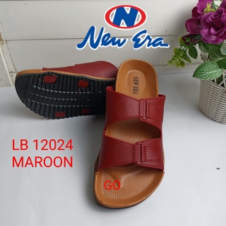 gos NEW ERA LB 12042 Sandal Karet Wanita Slop Sandal Jelly Wanita Casual Sendal Karet Selop Ban Dua Terbaru